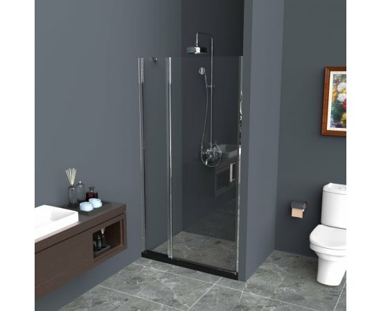 Душевая дверь BelBagno UNO-B-12-30+60-C-Cr_