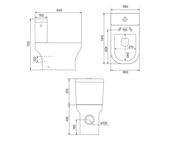 Унитаз-компакт Iddis Drum DRU2DSEi24_, изображение 8