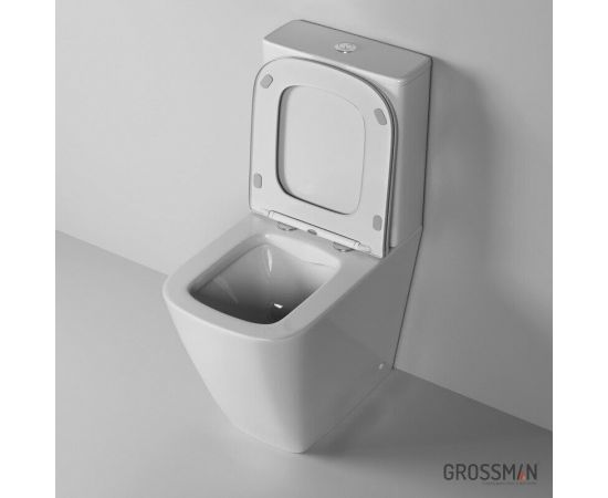 Унитаз-компакт Grossman Style GR-4472S безободковый с высокой чашей_, изображение 4