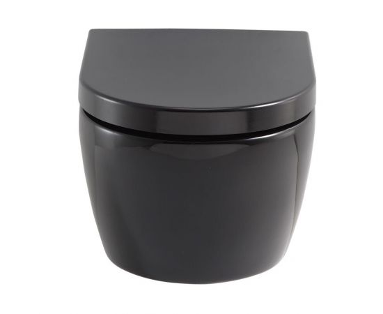 Унитаз подвесной SSWW CT 2038 BLACK_, изображение 2