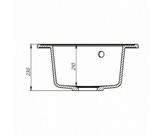 Мойка кухонная из искусственного гранита IDDIS Kitchen G K02G511i87_, изображение 4