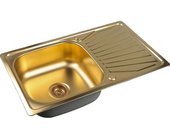 Кухонная мойка ZORG Inox PVD SZR 7848 BRONZE_