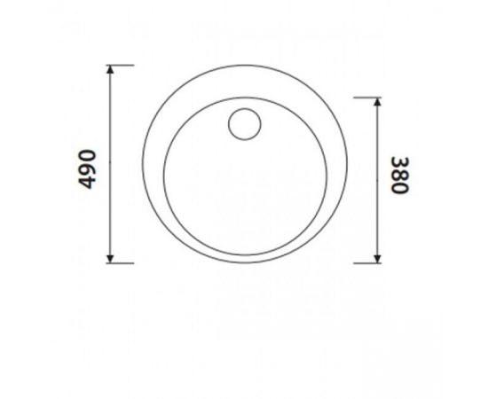 Кухонная мойка KAISER KGM-490 гранит KGM-490-BP_, изображение 2