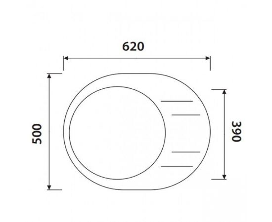 Кухонная мойка KAISER KGMO-6250 гранит KGMO-6250-BP_, изображение 2