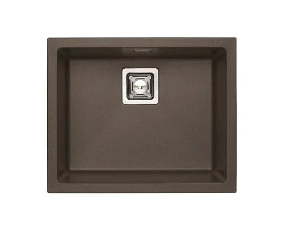 Мойка Alveus GRANITAL+ QUADRIX 50 CHOCOLATE-G03M 560X460X200 с сифоном_