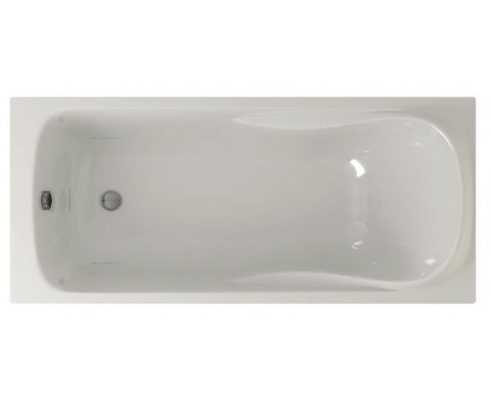 Акриловая ванна Eurolux ALLA 170x75 с каркасом, экраном и слив-переливом_