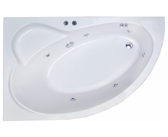 Гидромассажная ванна Royal Bath ALPINE STANDART 160x100x58L_