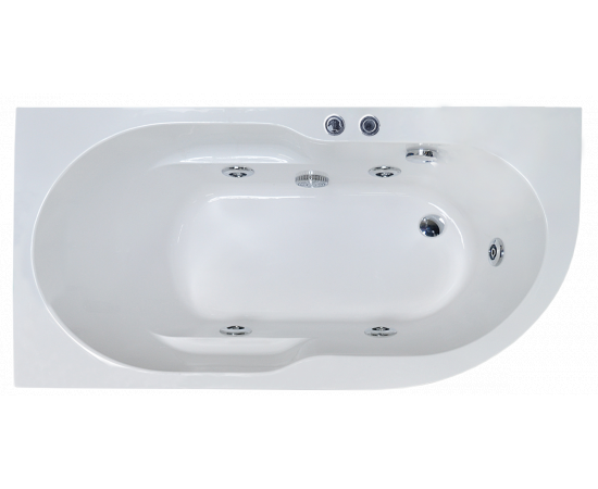 Гидромассажная ванна Royal Bath AZUR STANDART 140x80x60L_