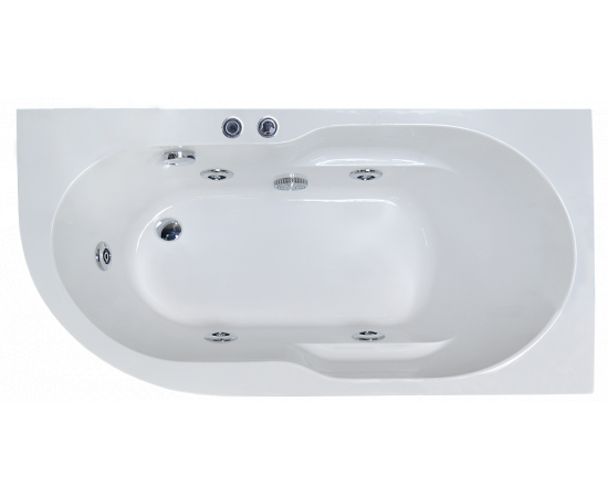 Гидромассажная ванна Royal Bath AZUR STANDART 160x80x60R_