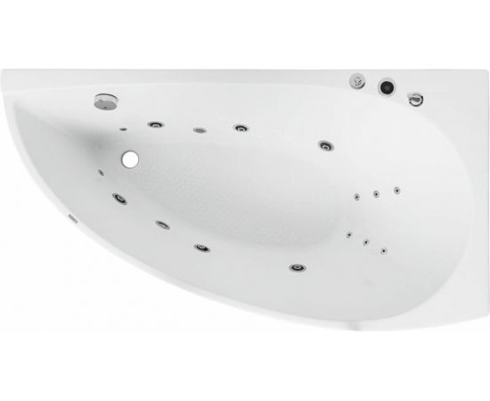 Акриловая ванна Aquanet Augusta 170x90 R (г/м, сп/м, к/б, н/м, свет)_, изображение 2