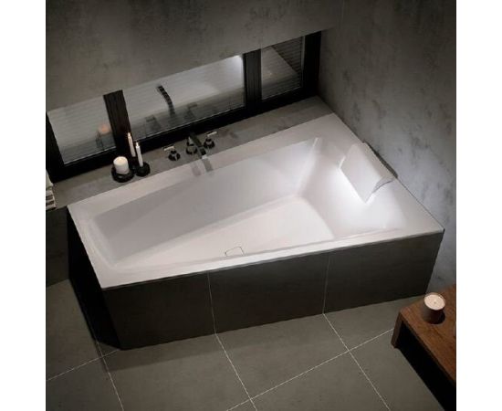 Акриловая ванна Riho Still Smart L 170x110 с подголовником с ножками Riho POOTSET09_, изображение 2