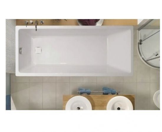 Акриловая ванна Vagnerplast Cavallo 160 см ультра белый с каркасом VPK16070_, изображение 2