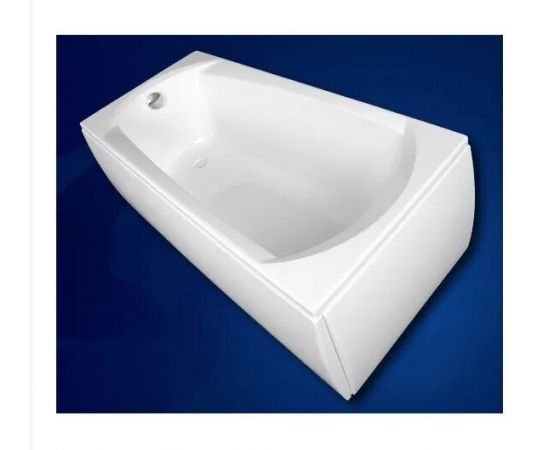 Акриловая ванна Vagnerplast Ebony 160 см, ультра белый  с каркасом VPK16070_, изображение 3