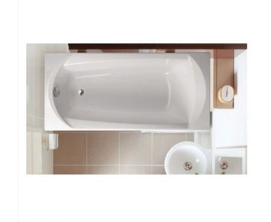 Акриловая ванна Vagnerplast Ebony 160 см, ультра белый  с каркасом VPK16070_, изображение 2