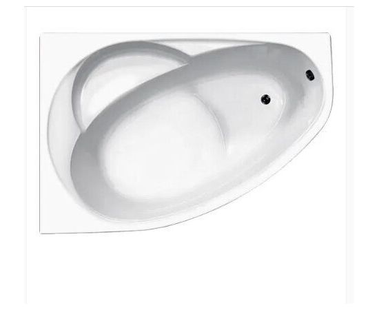 Акриловая ванна Vagnerplast Flora 150x100 L ультра-белая с каркасом VPK150100_