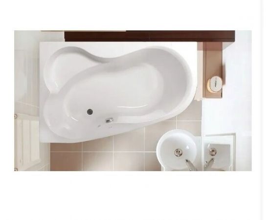 Акриловая ванна Vagnerplast Melite 160 L с каркасом VPK160105_, изображение 2