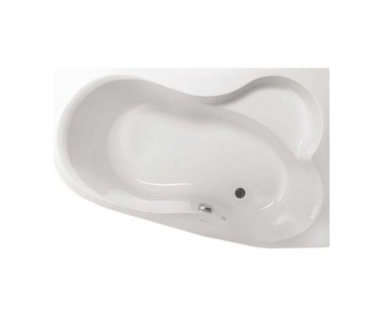 Акриловая ванна Vagnerplast Melite 160 R bianco с каркасом VPK160105_