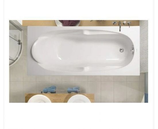 Акриловая ванна Vagnerplast Kleopatra 160 ультра белый с каркасом VPK16070_, изображение 2