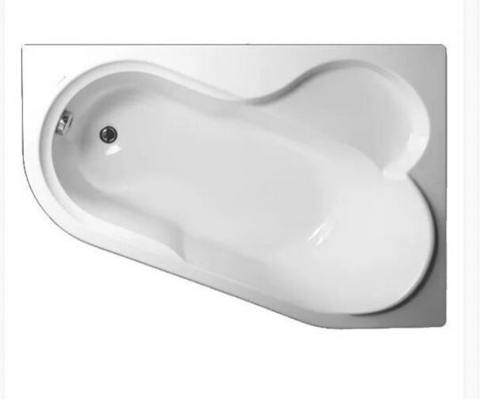 Акриловая ванна Vagnerplast Selena 147 R с каркасом VPK150100_