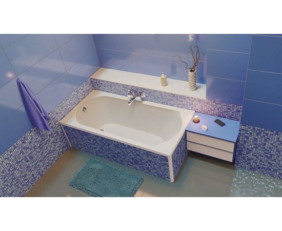 Акриловая ванна Eurolux MIAMIKA 150x70 с ножками_, изображение 3