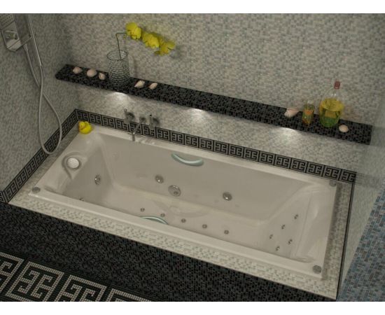 Акриловая ванна Eurolux QWATRY 150x70 с ножками_, изображение 5