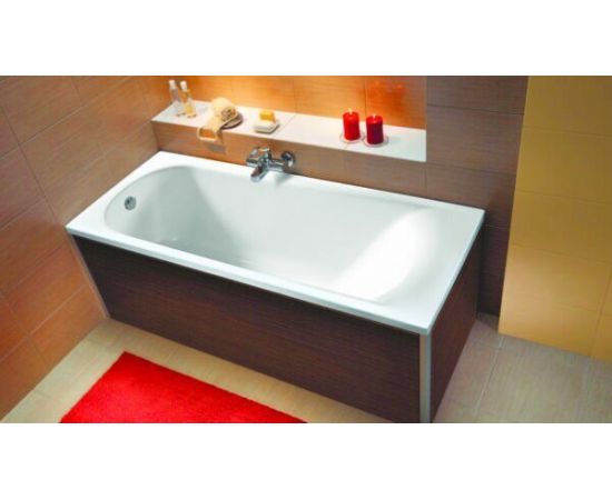 Акриловая ванна Eurolux MIAMIKA 170x70 с каркасом, экраном и слив-переливом_, изображение 3