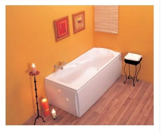 Акриловая ванна Vagnerplast Charitka 170 ультра белый с каркасом VPK17070_, изображение 3