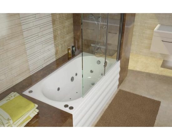 Акриловая ванна Eurolux OBERONY 150x75 с каркасом, экраном и слив-переливом_, изображение 4