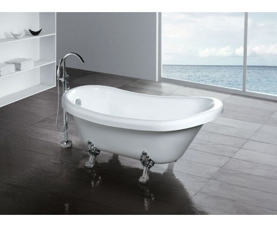 Акриловая ванна Gemy G9030 C фурнитура хром_, изображение 3