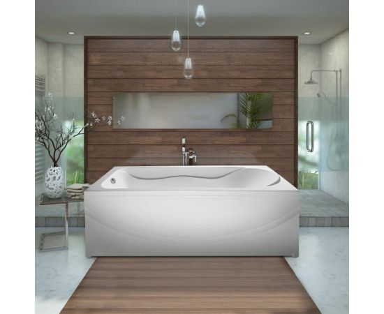Акриловая ванна Eurolux AKRA 170x75 с каркасом и экраном_, изображение 7