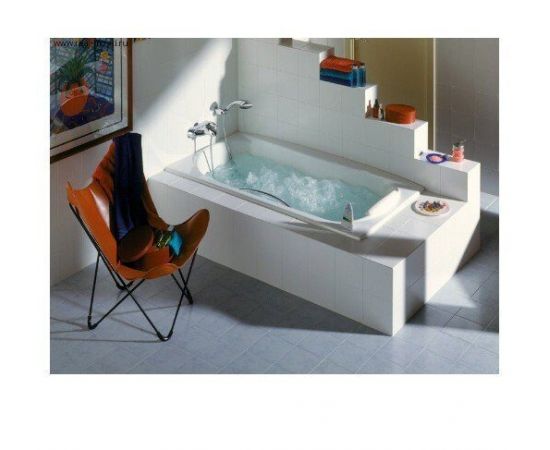 Чугунная ванна Roca Akira 23257000R 170х85 см с ручкой 526804010 и ножками 150412330_, изображение 3
