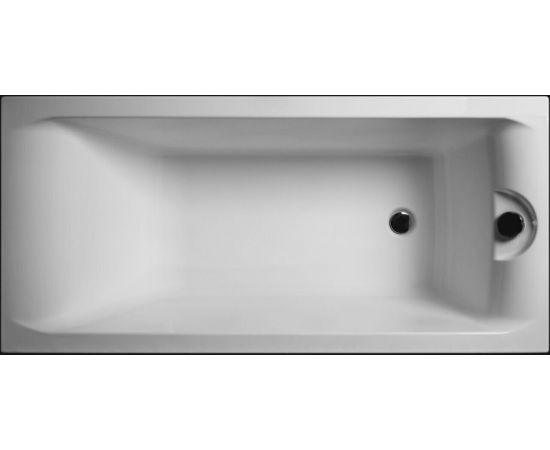 Акриловая ванна Eurolux QWATRY 170x70 с каркасом, экраном и слив-переливом_, изображение 2
