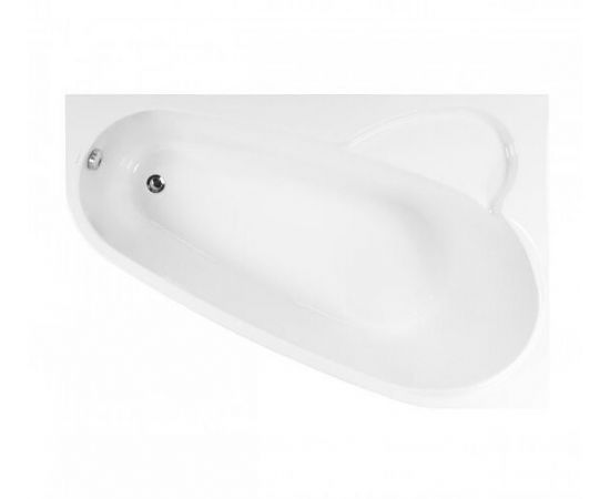 Акриловая ванна Vagnerplast Selena 160 R ультра белый с каркасом VPK160105_