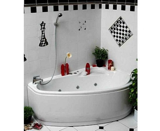 Акриловая ванна Vagnerplast Selena 160 R ультра белый с каркасом VPK160105_, изображение 3
