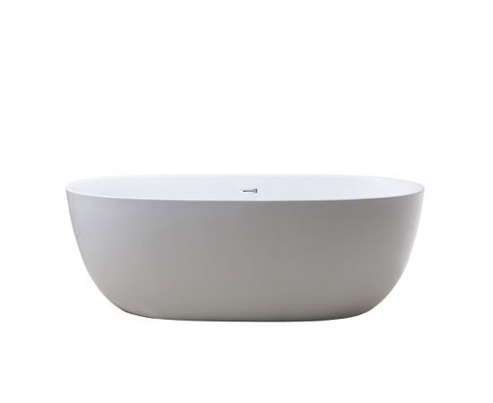 Акриловая ванна Vincea VBT-205, 170х80х58, цвет белый, слив-перелив в комплекте, хром_, изображение 2