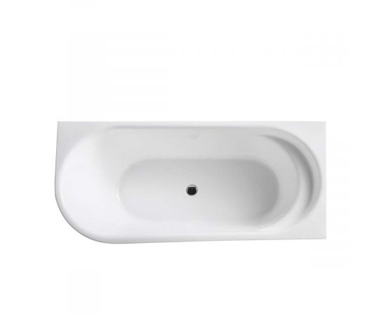 Акриловая ванна Vincea VBT-301-1700R, 170х78х60, цвет белый, слив-перелив в комплекте, хром_, изображение 2