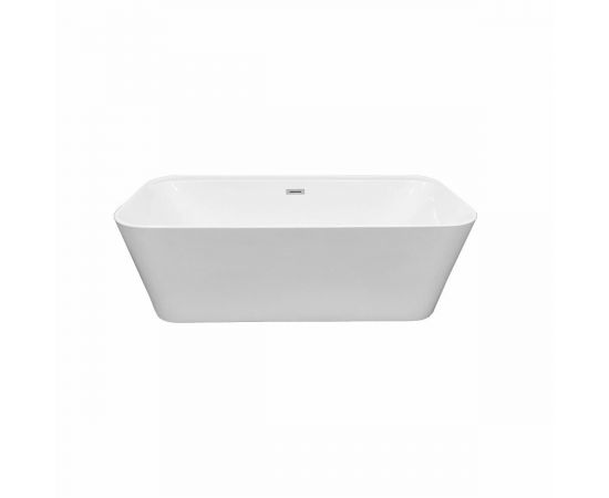 Акриловая ванна Vincea VBT-401-1700, 170х80х58 цвет белый, слив-перелив в комплекте, хром_, изображение 4