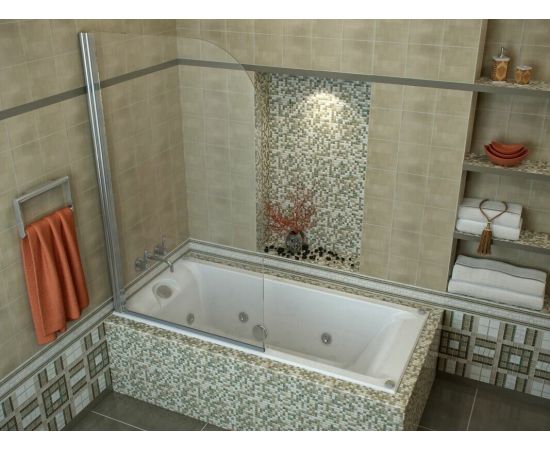 Акриловая ванна Eurolux QWATRY 170x70 с каркасом, экраном и слив-переливом_, изображение 6