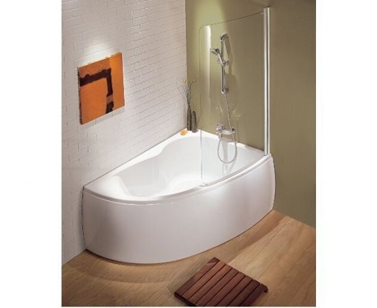 Акриловая ванна Jacob Delafon Micromega Duo 150x100 R с каркасом SF218RU-NF и со слив-переливом E6D159-CP P хром_, изображение 2