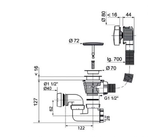 Чугунная ванна Jacob Delafon Biove E2930-S-00 с ножками E4113-NF_, изображение 9