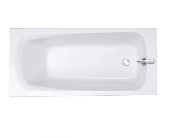 Акриловая ванна Jacob Delafon Patio 170x70 с каркасом SF124RU-NF и слив-переливом E70174-CP хром_
