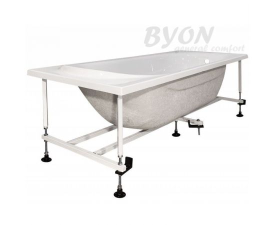 Акриловая ванна BYON AGESTA 150х70х59 c каркасом_, изображение 3