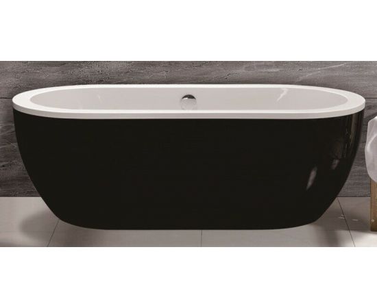 Акриловая ванна Esbano Tokyo black 170x80x58_, изображение 2