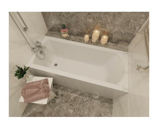 Акриловая ванна Vayer Milana 165x70 с каркасом_, изображение 4