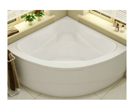 Акриловая ванна Relisan Rona 130x130 с каркасом_, изображение 4