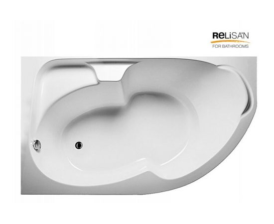 Акриловая ванна Relisan Sofi L 160x100 с каркасом_, изображение 2