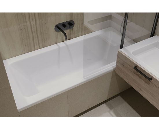 Акриловая ванна Relisan BELLA 170х80 с каркасом и слив-переливом_, изображение 3