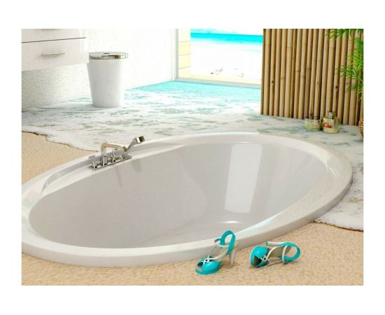 Акриловая ванна Vayer Opal 180x120 с каркасом_, изображение 4