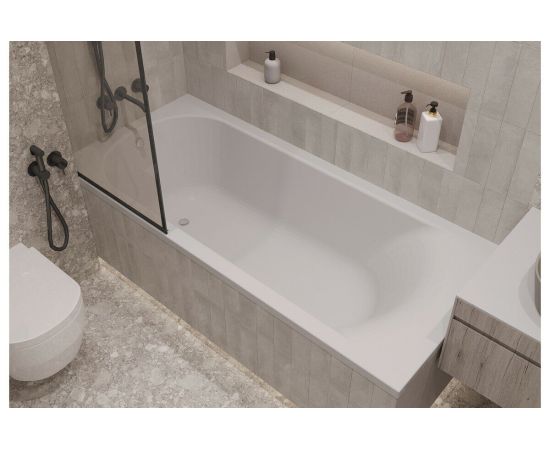 Акриловая ванна Relisan Eco Plus Селена 150х70 с каркасом_, изображение 4