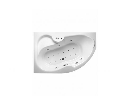 Акриловая ванна Vayer Azalia R 150x105 с каркасом_, изображение 3